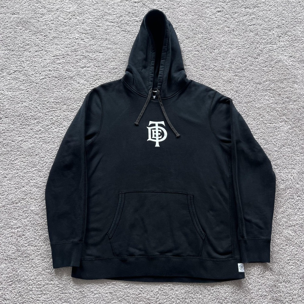 Reigning Champ X Kendrick Lamar Hoodie Mens XL Black Pullover TDE Top Dawg